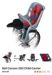Bell cocoon child carrier — Photo 1