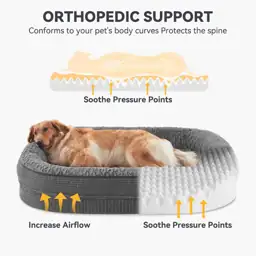 JOEJOY XL Orthopedic Dog Bed… — Photo 2
