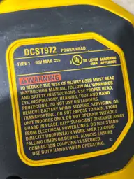 DEWALT DCED472X1 60 V Battery… — Photo 6