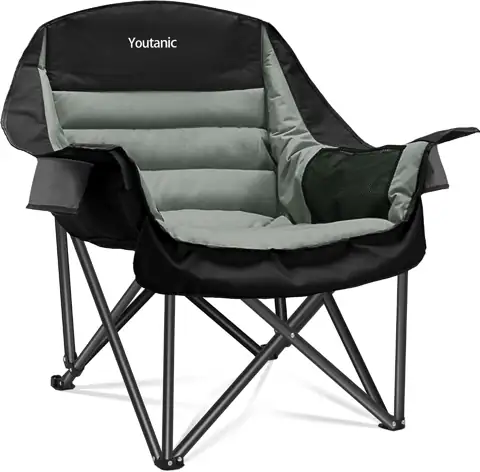 Youtanic Oversized Camping Chair, Portable… — Photo 1