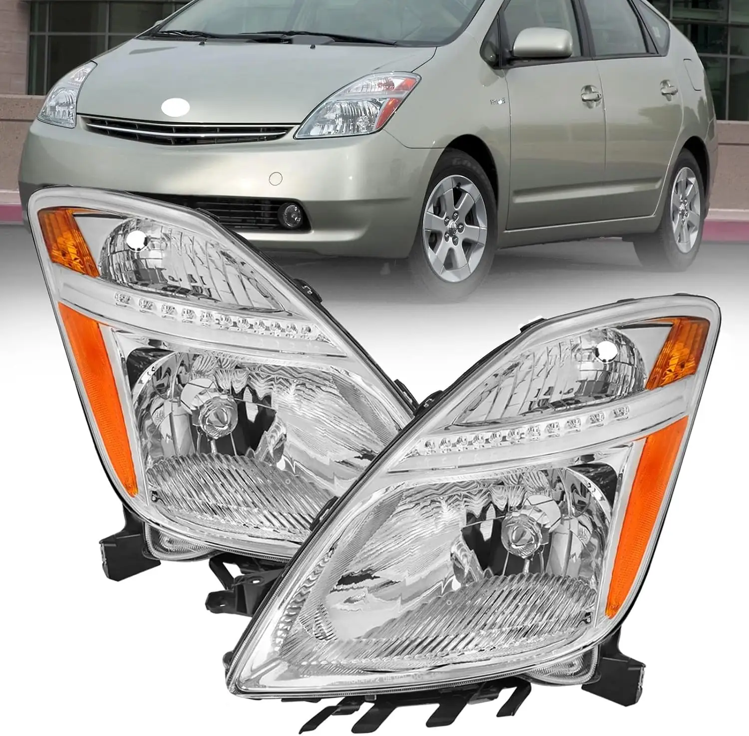 Halogen Headlight Assembly for 2006-2009… — Photo 1