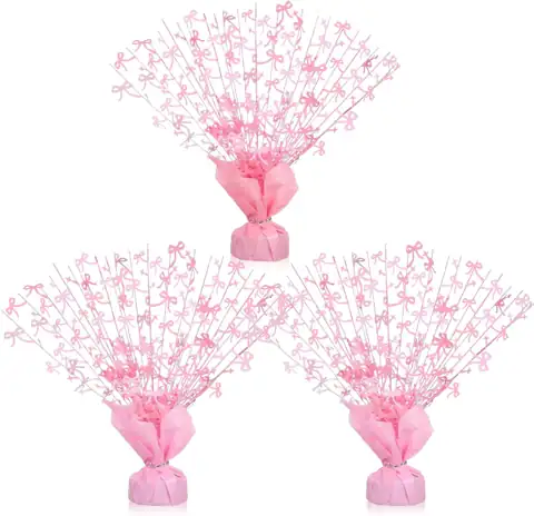 3 Pcs Pink Bow Table… — Photo 1