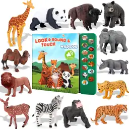 Tudoccy Safari Animals Figures Toys… — Photo 1