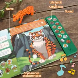 Tudoccy Safari Animals Figures Toys… — Photo 2
