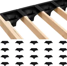 20PCS Black Downspouts for Under… — Photo 1
