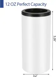 16 Pack Sublimation Can Coolers,… — Photo 2