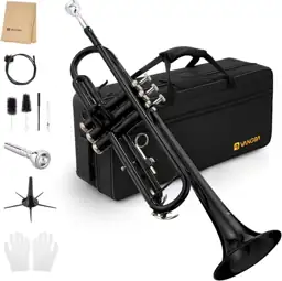 Student Bb Trumpet, Black Finish… — Photo 1