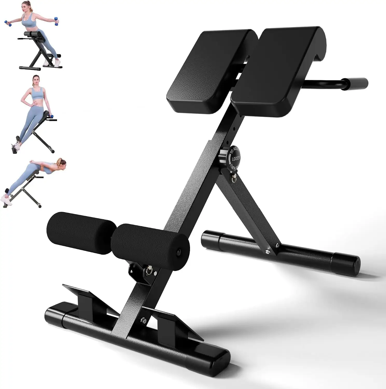 Roman Chair, Adjustable Hyperextension Bench… — Photo 1