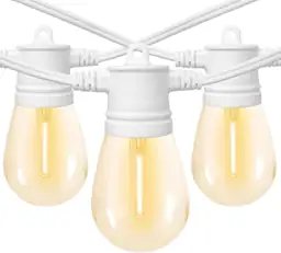 SUNTHIN 96FT White Outdoor String… — Photo 1