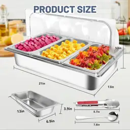 Countertop Ice and Food Display… — Photo 2