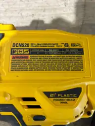 20-Volt 21 Cordless Framing Nailer… — Photo 4