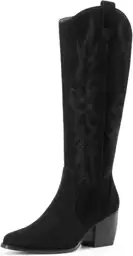 DREAM PAIRS Womens Cowboy Knee… — Photo 1