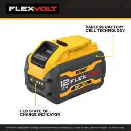 FLEXVOLT 20-Volt/60-Volt Max Lithium-Ion 12.0… — Photo 2