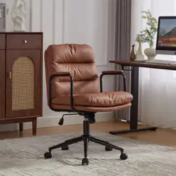 40 Reclining PU Leather Mid-Back… — Photo 1