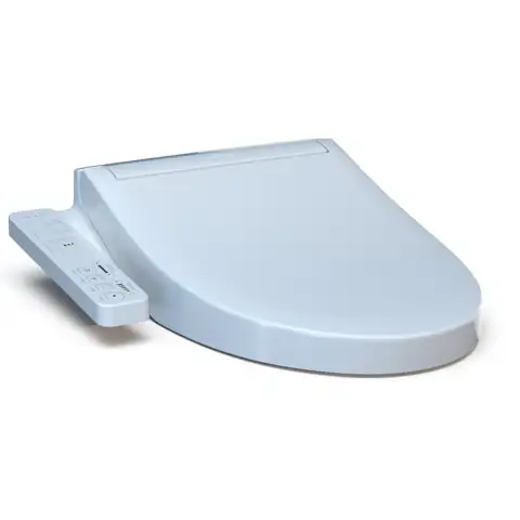 TOTO Plastic Cotton White Elongated… — Photo 1