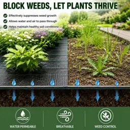 6FTx300FT Weed Barrier Landscape Fabric… — Photo 2