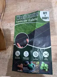 6FTx300FT Weed Barrier Landscape Fabric… — Photo 5