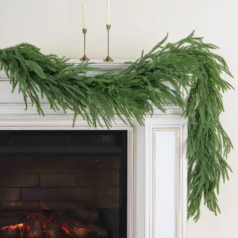 Artificial Norfolk Pine Garland, 2… — Photo 1