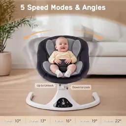 Electric Baby Swing for Infants… — Photo 2