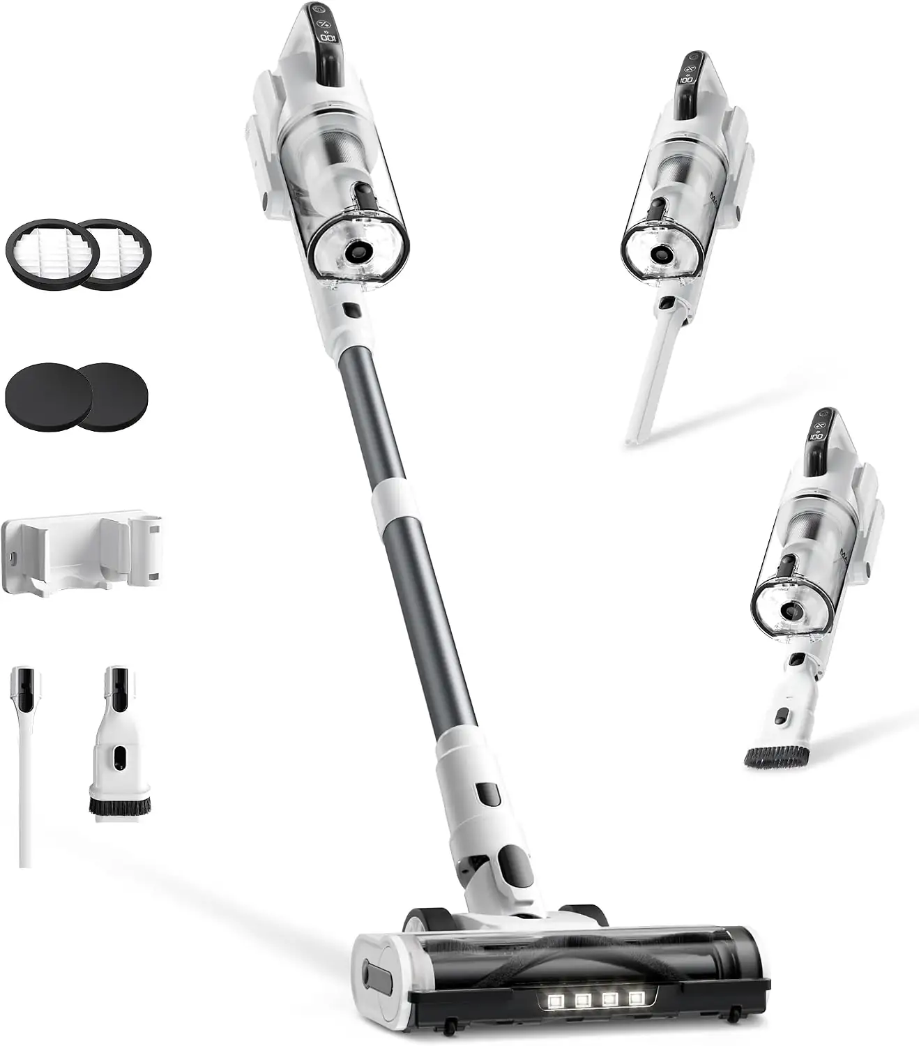Cordless Vacuum Cleaner, 650W, 55KPa,… — Photo 1