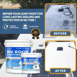 Wadities RV Roof Coating White… — Photo 2
