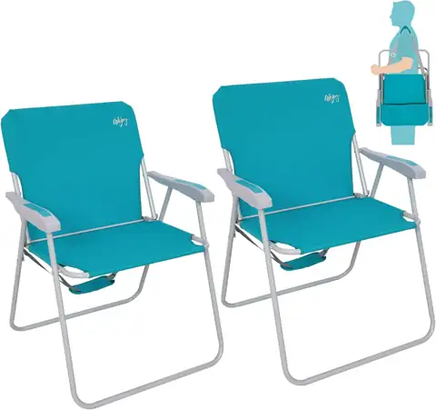 #WEJOY Folding Beach Chairs for… — Photo 1