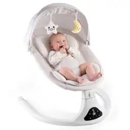 Electric Baby Swing with Remote… — Photo 1