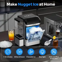 Nugget Ice Maker 38 lbs/24H,… — Photo 2