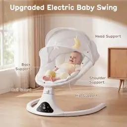 Electric Baby Swing with Remote… — Photo 2
