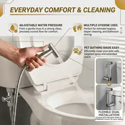 BARROCK Handheld Bidet Sprayer for… — Photo 2