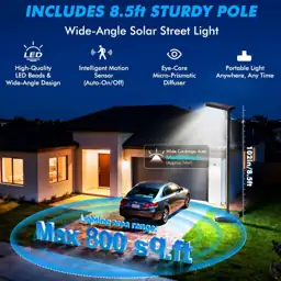 102" Solar Outdoor Street Light… — Photo 2