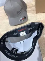 Milwaukee FlexFit Fitted Hat Gray… — Photo 4