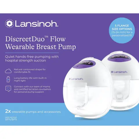 Discreet Duo Flow Wearable Breast… — Photo 1