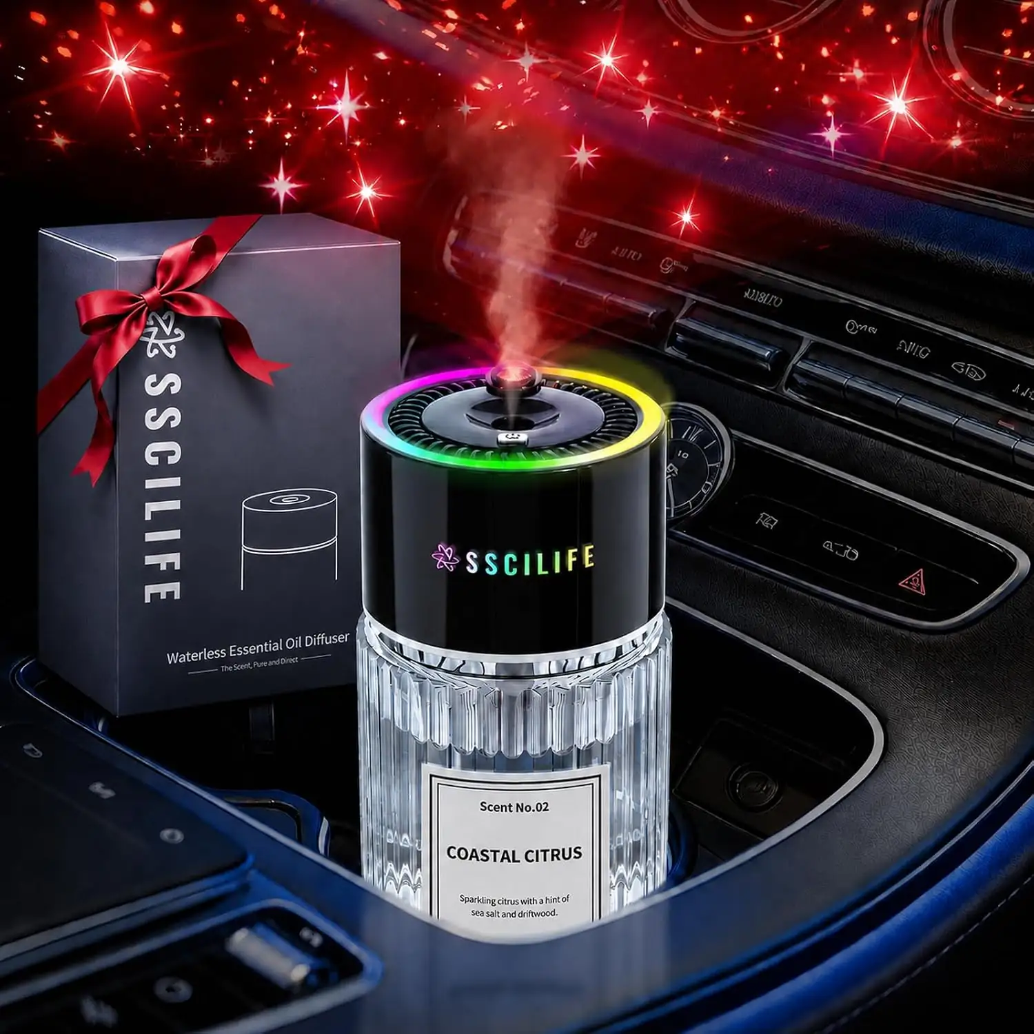 Smart Car Air Freshener Diffuser,… — Photo 1