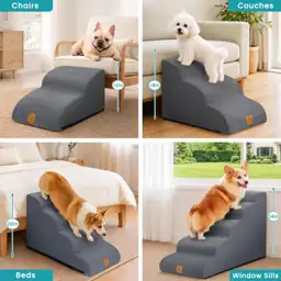 Dog Steps for Bed, 4-Step… — Photo 2