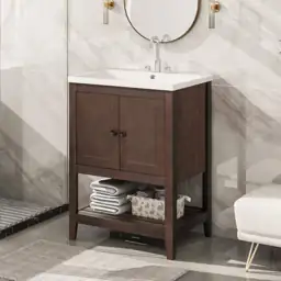 24 in. W Single Sink… — Photo 2
