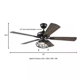 Ellard 52 in. LED Indoor… — Photo 2