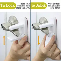 Door Lever Locks (4 Pack)… — Photo 2