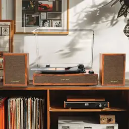 Vinyl Record Player, 3-Speed Turntable,… — Photo 2