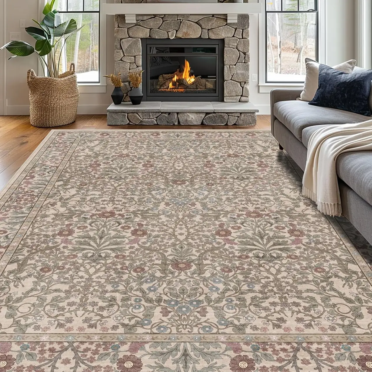 8x10 Washable Area Rugs for… — Photo 1