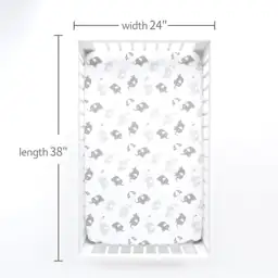 Mini Crib Sheets (38" X… — Photo 2