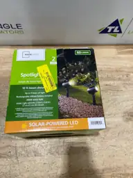Mainstays Solar Powered Black LED… — Photo 3