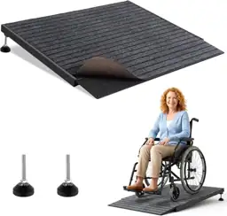 Adjustable Height Aluminum Threshold Ramp,… — Photo 1