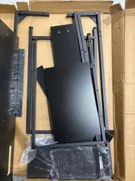 AODK Gaming Desk w/PC Showcase… — Photo 4