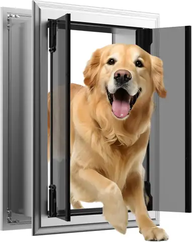 Dog Door for Wall, Aluminum… — Photo 1
