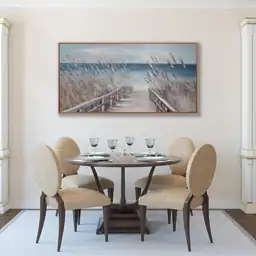 Wall Art Canvas Painting Reed… — Photo 2
