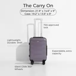 20" Carry on Luggage 22x14x9… — Photo 2