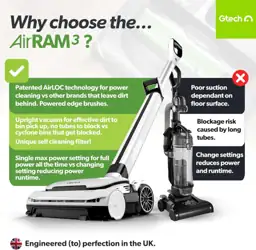 Gtech AirRAM 3 Cordless Vacuum… — Photo 2