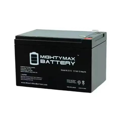 MIGHTY MAX BATTERY 12-Volt 12… — Photo 1