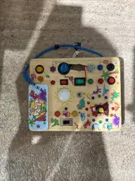 Joyreal Wooden Busy Board for… — Photo 3